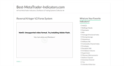 Desktop Screenshot of best-metatrader-indicators.com